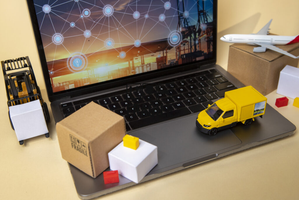 Imagen de exportación e importación aduanera